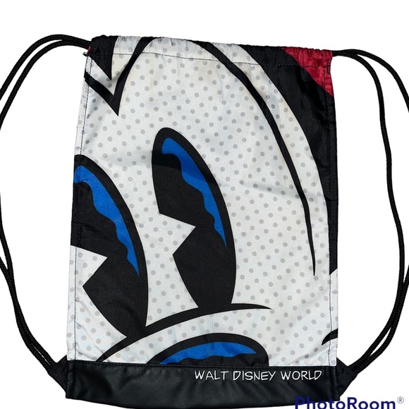 Walt Disney World Mickey & Minnie nylon string bag - Picture 2 of 12